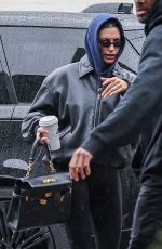 HAILEY BIEBER Shopping at XIV Karats in Los Angeles 12/21/2023