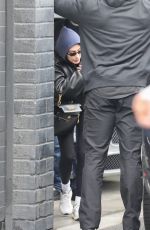 HAILEY BIEBER Shopping at XIV Karats in Los Angeles 12/21/2023