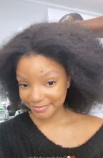HALLE BAILEY - Instagram Photos 12/21/2023