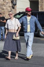 HALSEY and Avan Jogia Out Shopping in Los Angeles 12/10/2023