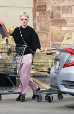 HALSEY Out Shopping with Her Mother in Los Angeles 12/22/2023