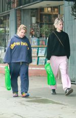 HALSEY Out Shopping with Her Mother in Los Angeles 12/22/2023
