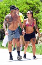 HARIKA VANCUYLENBERG and  Steve Commando Willis Out in Sydney 12/26/2023