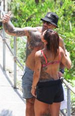 HARIKA VANCUYLENBERG and  Steve Commando Willis Out in Sydney 12/26/2023