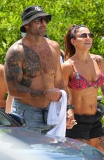 HARIKA VANCUYLENBERG and  Steve Commando Willis Out in Sydney 12/26/2023