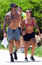 HARIKA VANCUYLENBERG and  Steve Commando Willis Out in Sydney 12/26/2023