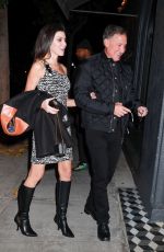 HEATHER DUBROW on a Date Night at Craig