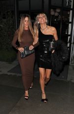 HEIDI KLUM and SOFIA VERGARA Leaves Madeo Restaurant in West Hollywood 12/19/2023