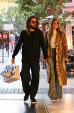 HEIDI KLUM and Tom Kaulitz Out Shopping at Nordstrom 12/11/2023