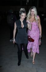 HELEN FLANAGAN and ASHLEY ELIZABETH PARKIN Arrives at The House of CB Christmas Party in London 11/29/2023