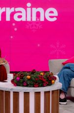 HELEN FLANAGAN at Lorraine TV Show in London 12/20/2023