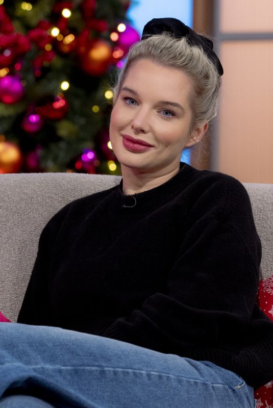 HELEN FLANAGAN at Lorraine TV Show in London 12/20/2023