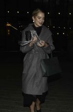 HELEN FLANAGAN Leaves Kitten Restaurant in Manchester 12/14/2023