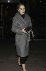 HELEN FLANAGAN Leaves Kitten Restaurant in Manchester 12/14/2023