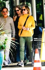 HELEN HUNT Leaves a Restaurant with Friends in Beverly Hills 12/12/2023