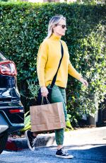 HELEN HUNT Leaves a Restaurant with Friends in Beverly Hills 12/12/2023