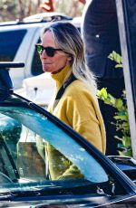 HELEN HUNT Leaves a Restaurant with Friends in Beverly Hills 12/12/2023