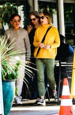 HELEN HUNT Leaves a Restaurant with Friends in Beverly Hills 12/12/2023