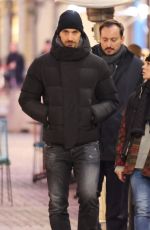 HELENA SEGER and Zlatan Ibrahimovic Out in Milan 12/19/2023