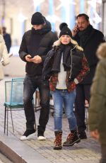 HELENA SEGER and Zlatan Ibrahimovic Out in Milan 12/19/2023