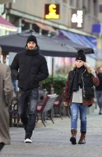 HELENA SEGER and Zlatan Ibrahimovic Out in Milan 12/19/2023