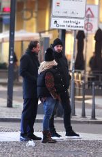HELENA SEGER and Zlatan Ibrahimovic Out in Milan 12/19/2023