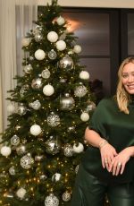 HILARY DUFF at Below 60 Holiday Cocktail Reception in Beverly Hills 12/05/2023