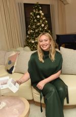 HILARY DUFF at Below 60 Holiday Cocktail Reception in Beverly Hills 12/05/2023
