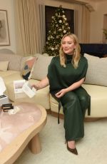 HILARY DUFF at Below 60 Holiday Cocktail Reception in Beverly Hills 12/05/2023