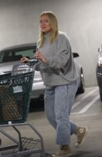 HILARY DUFF Out for Grocery Shopping at Whole Foods in Studio City 12/09/2023