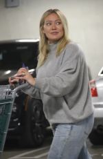 HILARY DUFF Out for Grocery Shopping at Whole Foods in Studio City 12/09/2023