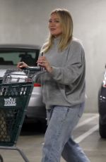 HILARY DUFF Out for Grocery Shopping at Whole Foods in Studio City 12/09/2023