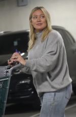 HILARY DUFF Out for Grocery Shopping at Whole Foods in Studio City 12/09/2023