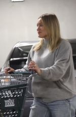 HILARY DUFF Out for Grocery Shopping at Whole Foods in Studio City 12/09/2023