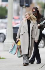HILARY DUFF Out Shopping with a Friend After Pregnancy Announcement in Los Angeles 12/19/2023