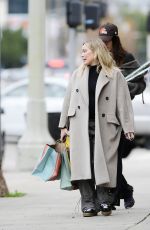 HILARY DUFF Out Shopping with a Friend After Pregnancy Announcement in Los Angeles 12/19/2023