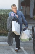 HILARY DUFF Picks up Lunch and Does Some Shopping in Beverly Hills 12/06/2023