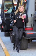 HILARY DUFF Shopping at Century City Mall in Los Angeles 12/12/2023