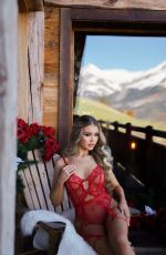 HOLLY PEDLAR for Liliosa Lingerie Christmas Collection 2023