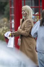 HOLLY WILLOGHBY Out and About in London 12/21/2023