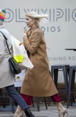 HOLLY WILLOGHBY Out and About in London 12/21/2023