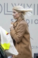 HOLLY WILLOGHBY Out and About in London 12/21/2023