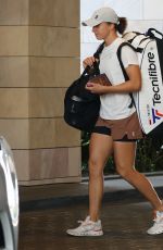 IGA SWIATEK Leaves Her Hotel in Perth 12/30/2023