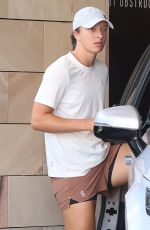 IGA SWIATEK Leaves Her Hotel in Perth 12/30/2023
