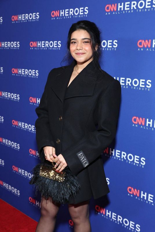 IMAN VELLANI at 17th Annual CNN Heroes: An All-star Tribute at American Museum of Natural History in New York 12/10/2023