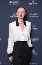 IRENE DRESEL at Les Arcs Film Festival Closing Ceremony in Bourg Saint Maurice 12/23/2023
