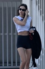 IRINA SHAYK and Riccardo Tisci at a Gym in Miami 12/09/2023