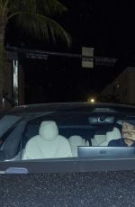 IRINA SHAYK and Tom Brady Night Out in Miami 12/09/2023