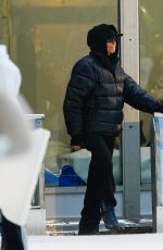 IRINA SHAYK Out Ice Skating in New York 12/28/2023