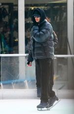 IRINA SHAYK Out Ice Skating in New York 12/28/2023
